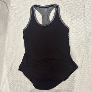 Black and Gray Tank Top